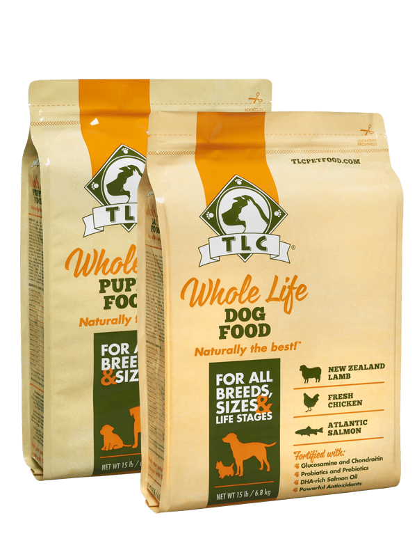 whole life dog food bags