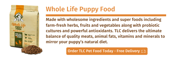 Whole life puppy food