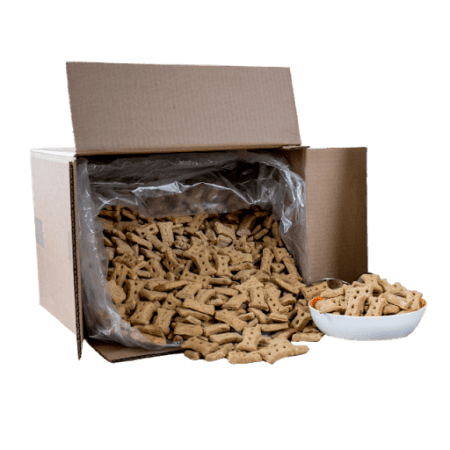 Dog biscuit outlet box