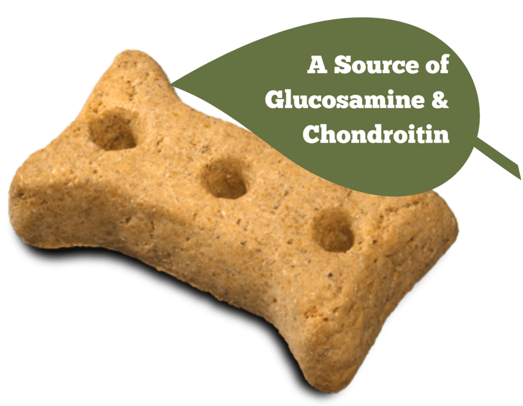 TLC biscuits are a source of glucosamine and chondroitin